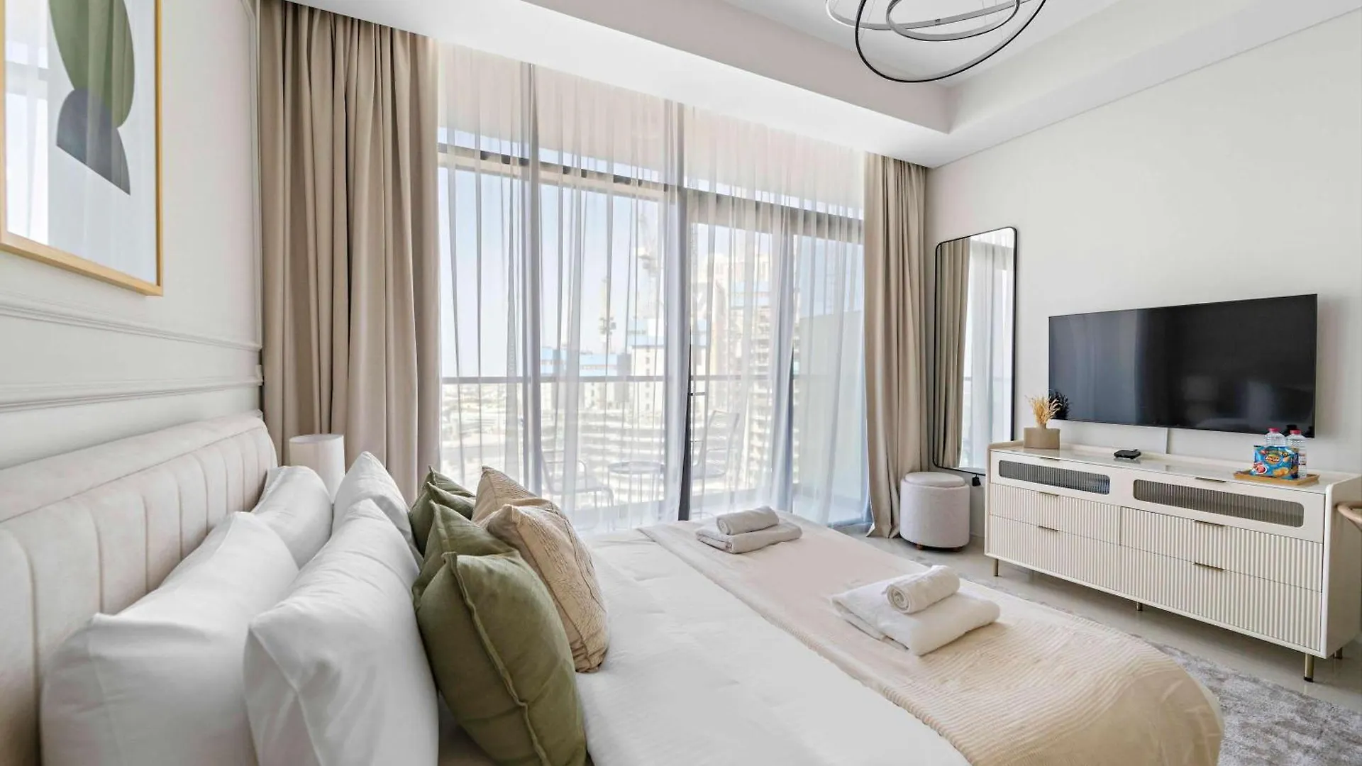 Apartmán Silkhaus New Modern Studio In New Tower At Business Bay Dubaj